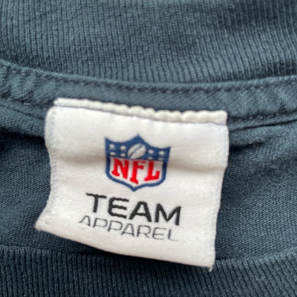 Seahawks Long Sleeve T-Shirt 2XL Navy NFL Team Apparel Seattle - Picture 4 of 6